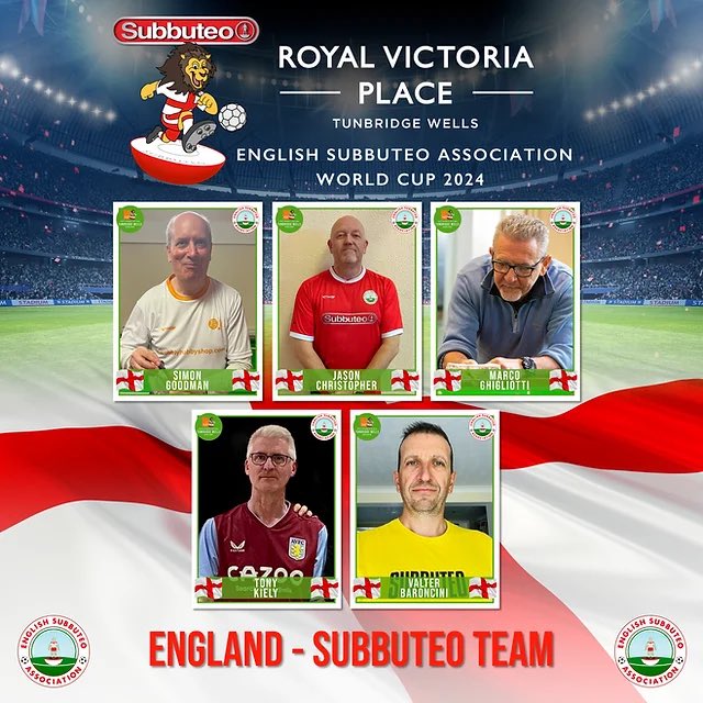 EnglishSubbuteo's tweet photo. Your @SubbuteoOficial World Cup Team for September at @Royal_Shopper 

https://t.co/cgAxilNaHi

#England #ItsComingHome #Subbuteo https://t.co/obD9Jpidme