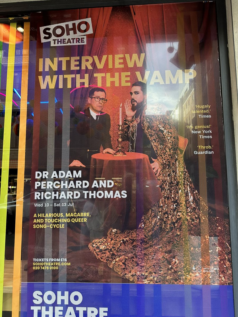 Tonight’s entertainment - this promises to be high camp and  very very silly!