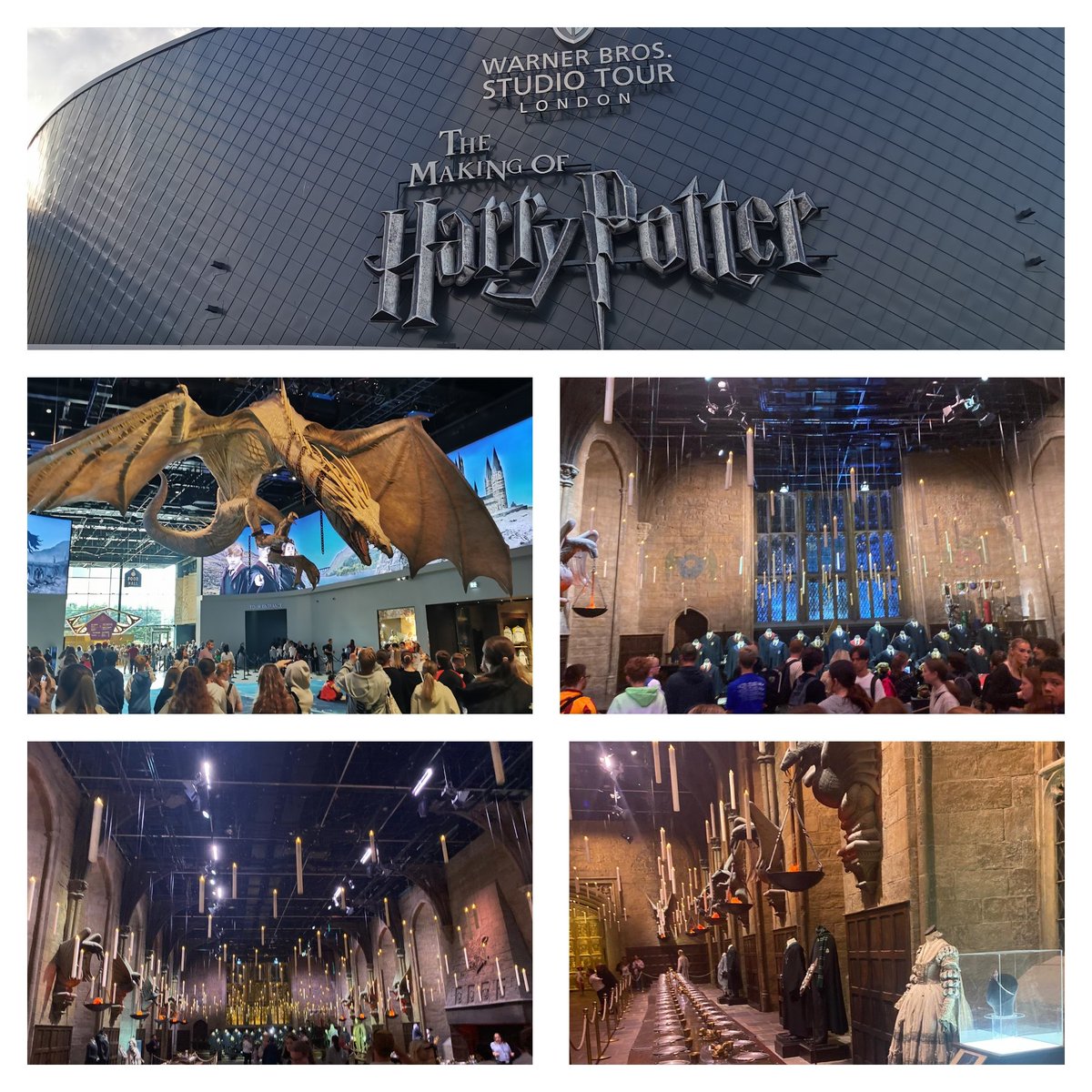 This afternoon, we visited the Harry Potter Studios! We are now heading home. Arrival time will be updated when we are closer to home 🚌 😎🌞. <a href="/CHEnglishTeam/">CH English Team</a> <a href="/CefnHengoed/">Cefn Hengoed Community School</a>