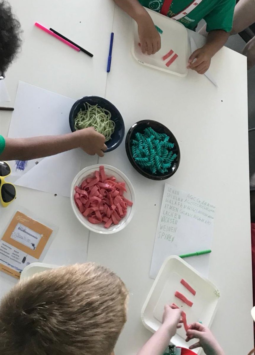 Anne Conibear (@anneconibear) on Twitter photo Lots of fun at the KinderUni today 😀 - deciphering the genetic code, and building some fancy protein structures out of pasta 🍝 😋
Big thanks to all involved! <a href="/chemistry_tuw/">Faculty of Technical Chemistry, TU Wien</a> Lots of fun at the KinderUni today 😀 - deciphering the genetic code, and building some fancy protein structures out of pasta 🍝 😋
Big thanks to all involved! <a href="/chemistry_tuw/">Faculty of Technical Chemistry, TU Wien</a>