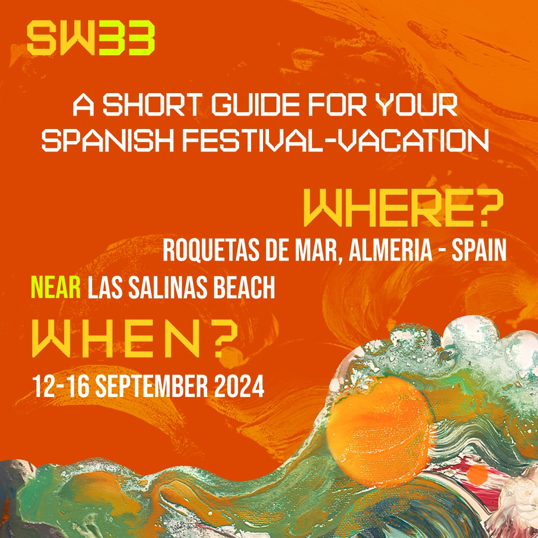 SunwavesFest's tweet image. Plan your #SUNWAVES festival-vacation and feel the Mediterranean breeze while dancing at #SW33 in Roquetas de Mar, Spain 🇪🇸