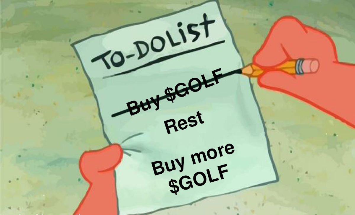 Cryptotony_1234's tweet photo. @itsFoxCrypto $GOLF is ready to moon 🔥🚀 https://t.co/GFiqzf5bAX