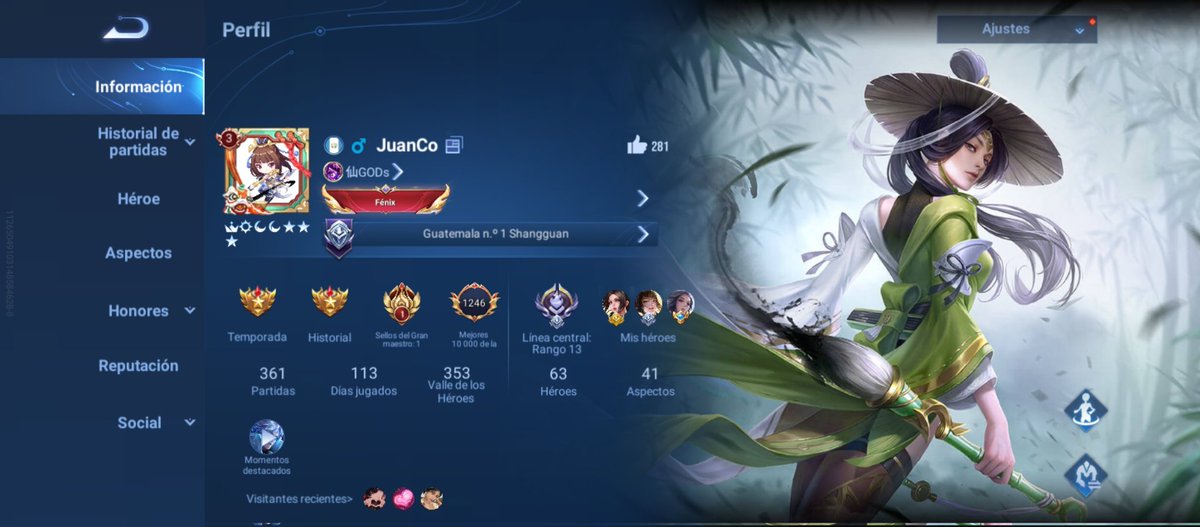 Anunciar que estoy abierto en busca de equipo de cara al competitivo de HOK, experiencia competitiva en WR

Rol: MID
Experiencia: Vatra Gaming, KT eSports, entre otros. 
Elo actual: Epico
Amplio poolchamp 
Amplio Macro/Micro
LAN

Se agradecen los RT, dudas al DM. <a href="/Fichajes_Hok/">Fichajes Honor of King</a>