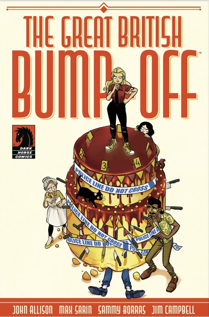 bookclubmembers's tweet photo. New Episode Today! 
https://t.co/Beuep4r36t 
We discuss “The Great British Bump Off” w/ Mark Tweedale on this week’s podcast! LINK IN BIO! #bookclubmembercomics #podcast #johnallison #maxsarin #sammyborras #jimcampbell #darkhorsecomics #marktweedale #bookclubmember https://t.co/3Umq8iqLV1