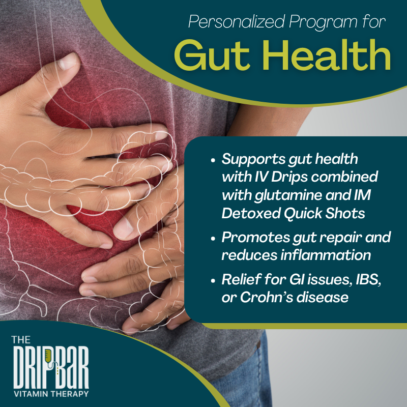 DripBarAtlanta's tweet photo. Our personalized program is designed to provide natural gut support and reduce inflammation. Contact us to learn more. (Not intended to diagnose, treat, cure, or prevent any disease. Please see FDA Disclaimer on our website.) #TheDRIPBaRAtlanta #Atlanta https://t.co/u1SCBFQ6G5