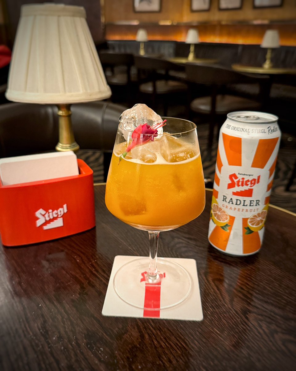 A huge congratulations to Costel Toma at Boundary London for winning this year’s Stoegl ‘Summer of Radler’ cocktail competition with his Franz Heumer Spritz!