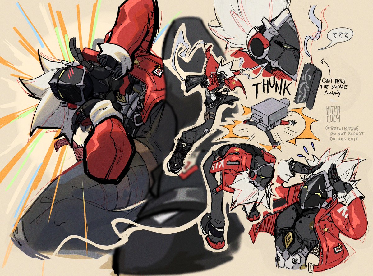 my favorite rubber man with guns 💥🔫 lines are traditional mechanical pencil

#zzzero #zenless0704 #zenlesszonezero #Billy