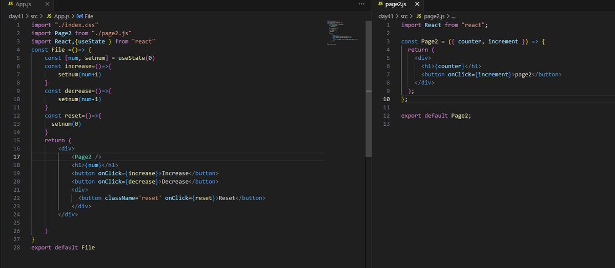 r_a_khanal444's tweet photo. Day 41 of learning javascript
Today I tried my best create the second page for number counter with the reset button. The first page worked properly but syncing and redirecting to page2 did not work. Maybe I was not able to apply proper logics 
#day41 #60DaysOfJs #learningwithkucc https://t.co/65xm8ZPCO5