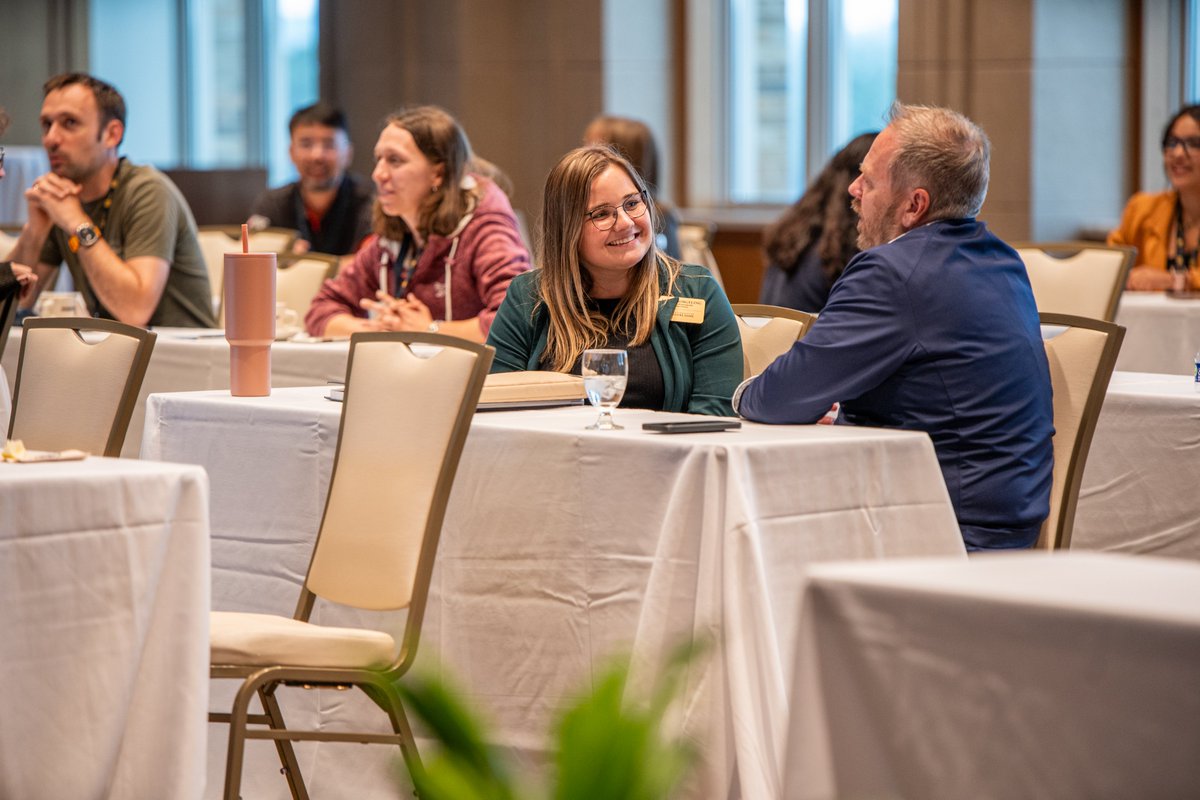 UNDResearch's tweet photo. That’s a wrap on our #scicomm symposium, but we hope the dialogue in this space will continue flowing. We ended our time together with a simulation exercise in which attendees considered if and how AI should be used in college admissions. An instructive few days! #pcst2024 https://t.co/5X8BPG1xoF