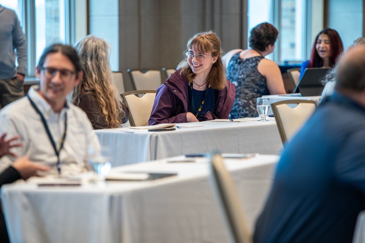UNDResearch's tweet photo. That’s a wrap on our #scicomm symposium, but we hope the dialogue in this space will continue flowing. We ended our time together with a simulation exercise in which attendees considered if and how AI should be used in college admissions. An instructive few days! #pcst2024 https://t.co/5X8BPG1xoF