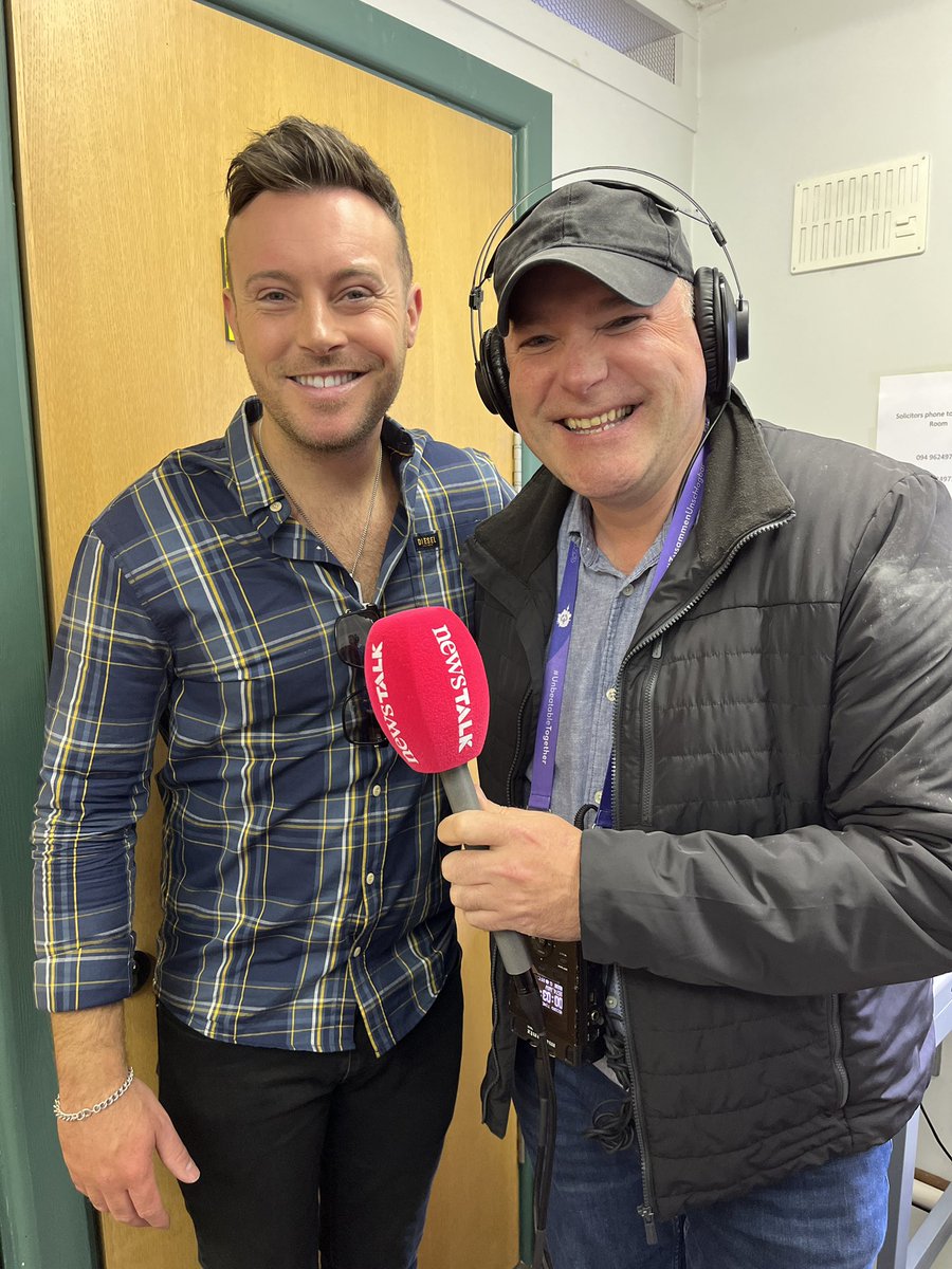 HenryMcKean's tweet photo. Join us live from Roscommon as Nathan Carter gets locked up at Castlerea Prison performing a live concert. @PatKennyNT @NewstalkFM @jonathanhealy 9am @iamNATHANCARTER @IrishPrisons #LockedUp https://t.co/cRRnUWErVp