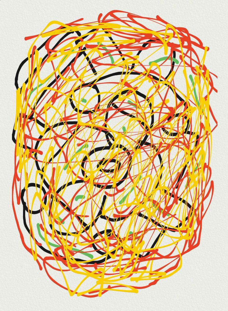 Ma création art abstrait digital