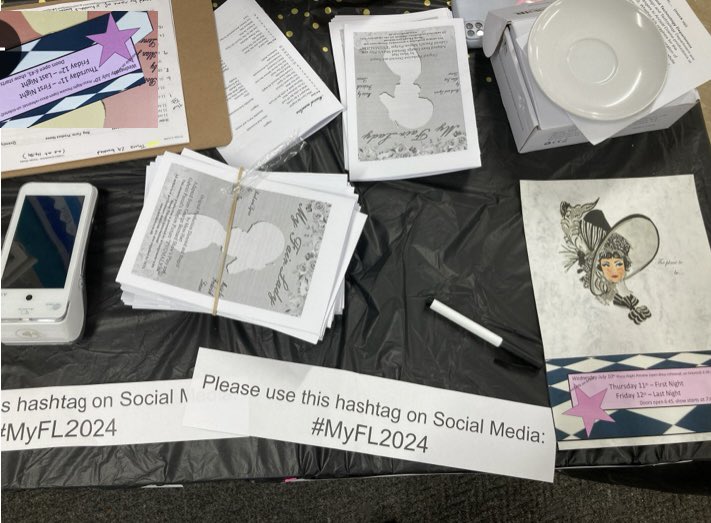 #MyFL2024 Performance in full flow 🎭Spotlight on our fab student ‘Front of House’ Team this evening - superbly organised and poised to serve refreshments in the interval - thank you all!🥰