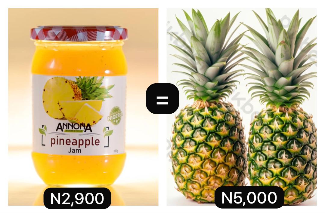 annonajams's tweet photo. Affordable has changed its attire.
#annonapineapplejam #annonajams #6varieties on sale in all Shoprite branches, nationwide. https://t.co/fD0WvbaLZD