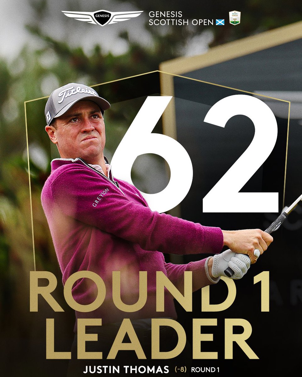 Pole position in North Berwick 🏴󠁧󠁢󠁳󠁣󠁴󠁿🔝

#GenesisScottishOpen #RolexSeries #FedExCup