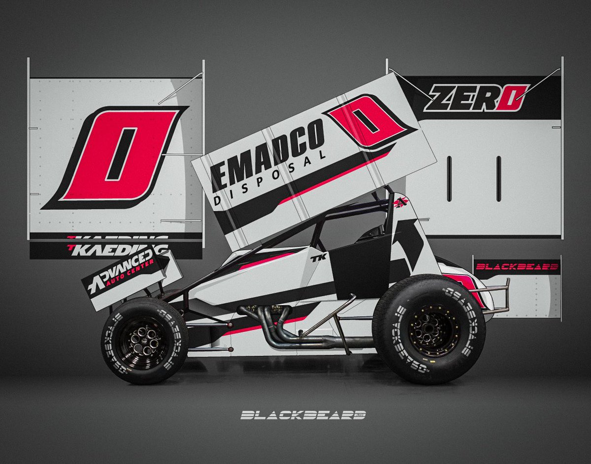 New car and logo design for <a href="/TKaedingRacing/">Tim Kaeding Racing</a> and Williams Motorsports #ZER0