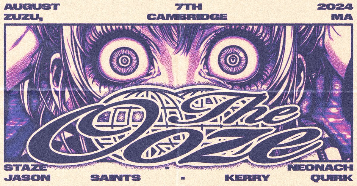 The OOZE feat. Staze, Jason Saints &amp; Neonach - 8/7/24
RSVP: facebook.com/events/9852779…