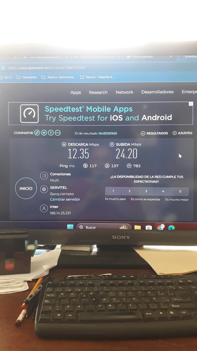 ATENCIÓN <a href="/InterCliente/">InterCliente</a> . Tengo contratados 50mbps subida y bajada. Es una constante que recibo menos de lo contratado. Las tarifas que cobran con la puntualidad y rigurosidad debida les obliga a prestar el servicio con la mejor calidad.