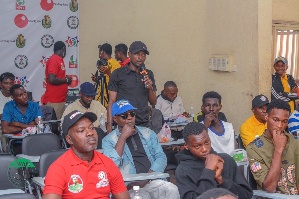 In a heartwarming gesture, Super Eagles and Fernebache of Turkiye's defender Bright Osayi Samuel, Thursday afternoon donated a set of jerseys to the Edo State chapter of the Sports Writers Association of Nigeria.

#BINI|#EdoSWAN