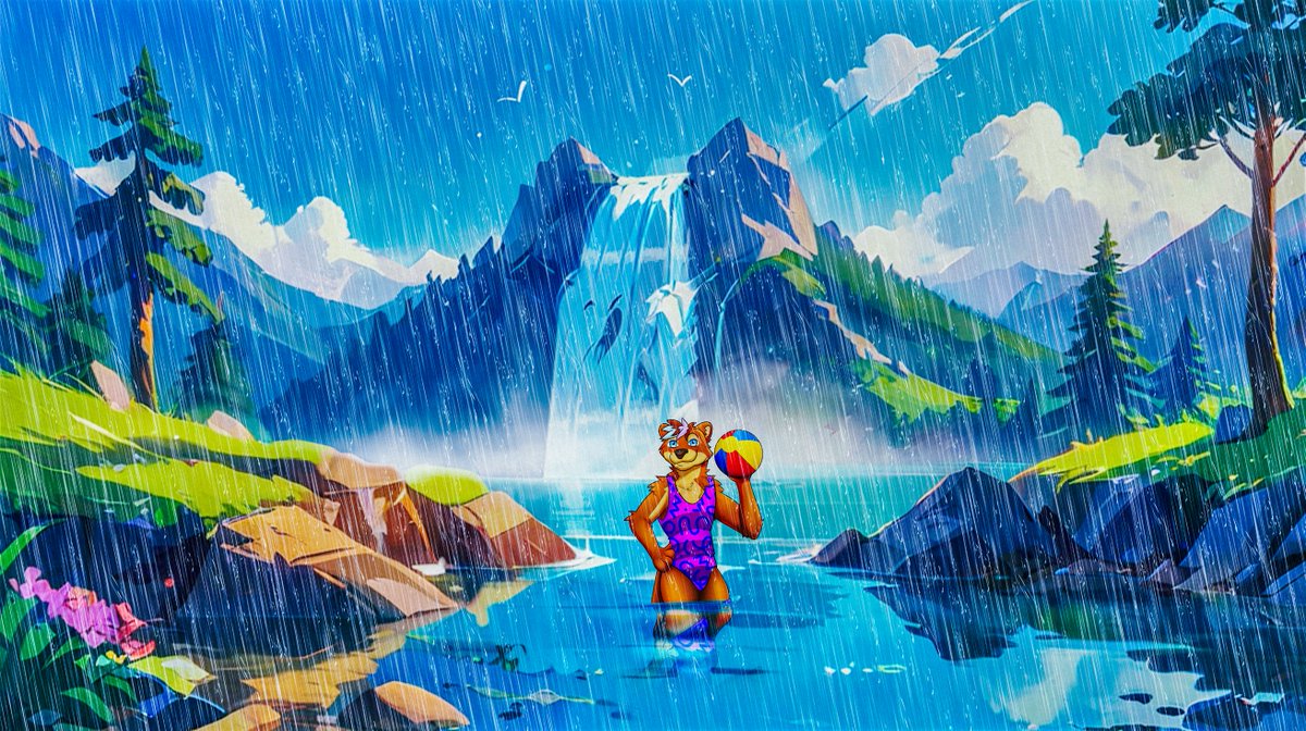 Nik_concept1's tweet image. Rain stands in a puddle by a sunlit mountain lake, waterfall roaring, heavy rain falling, surrounded by nature, and enjoying the peaceful moment 📷

Artwork done for Nadac

If you are looking for something like that hmu 📷