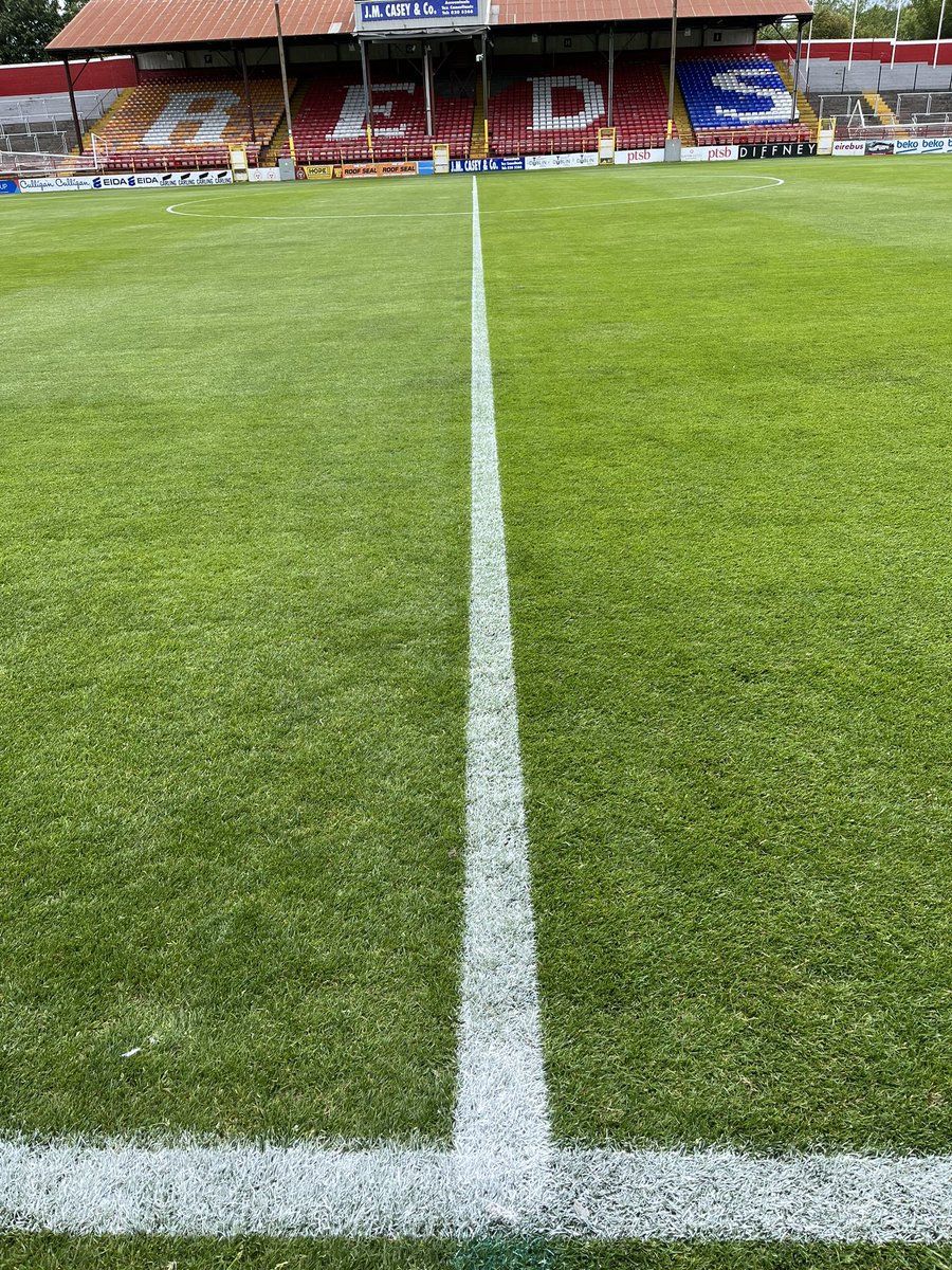 Tolka Pk marked and ready for European action tonight , best of luck to <a href="/shelsfc/">Shelbourne FC</a>  <a href="/AirtricityLeagu/">AirtricityLeague</a> <a href="/proflinemarking/">Professional Line Marking</a>