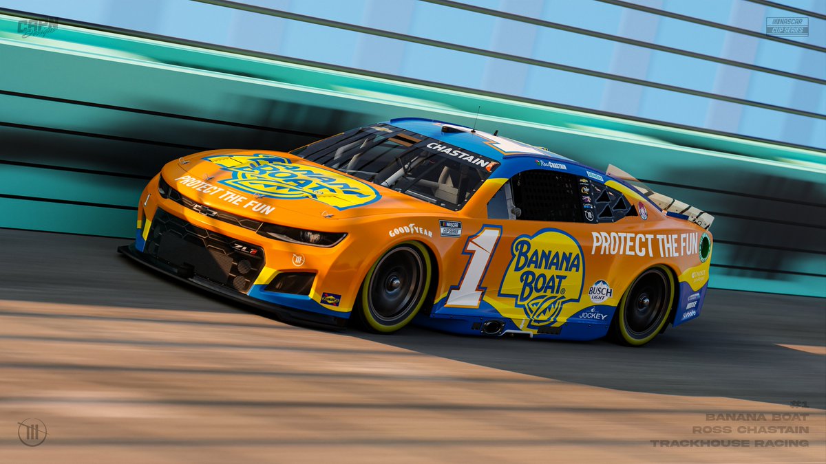 Capn_Designs's tweet photo. It's hot this summer, gotta make sure to protect yourself and your watermelons!

@RossChastain 
@bananaboat 
@TeamTrackhouse https://t.co/C7iKPiNVEP