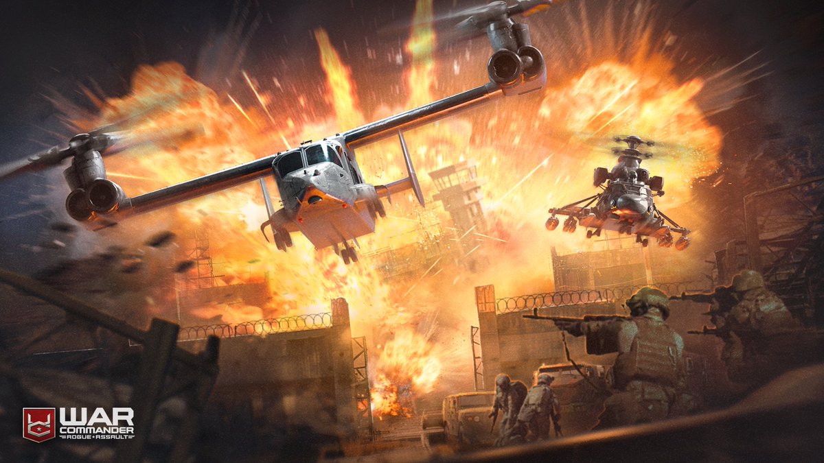 🚁 New Heli Units are coming!

Get your first look at the new Heli Units - Mirage and Moonbow!

Visit the Link below for more details on the upcoming #release. 👇👇
warcommander.com/2024/07/11/new…