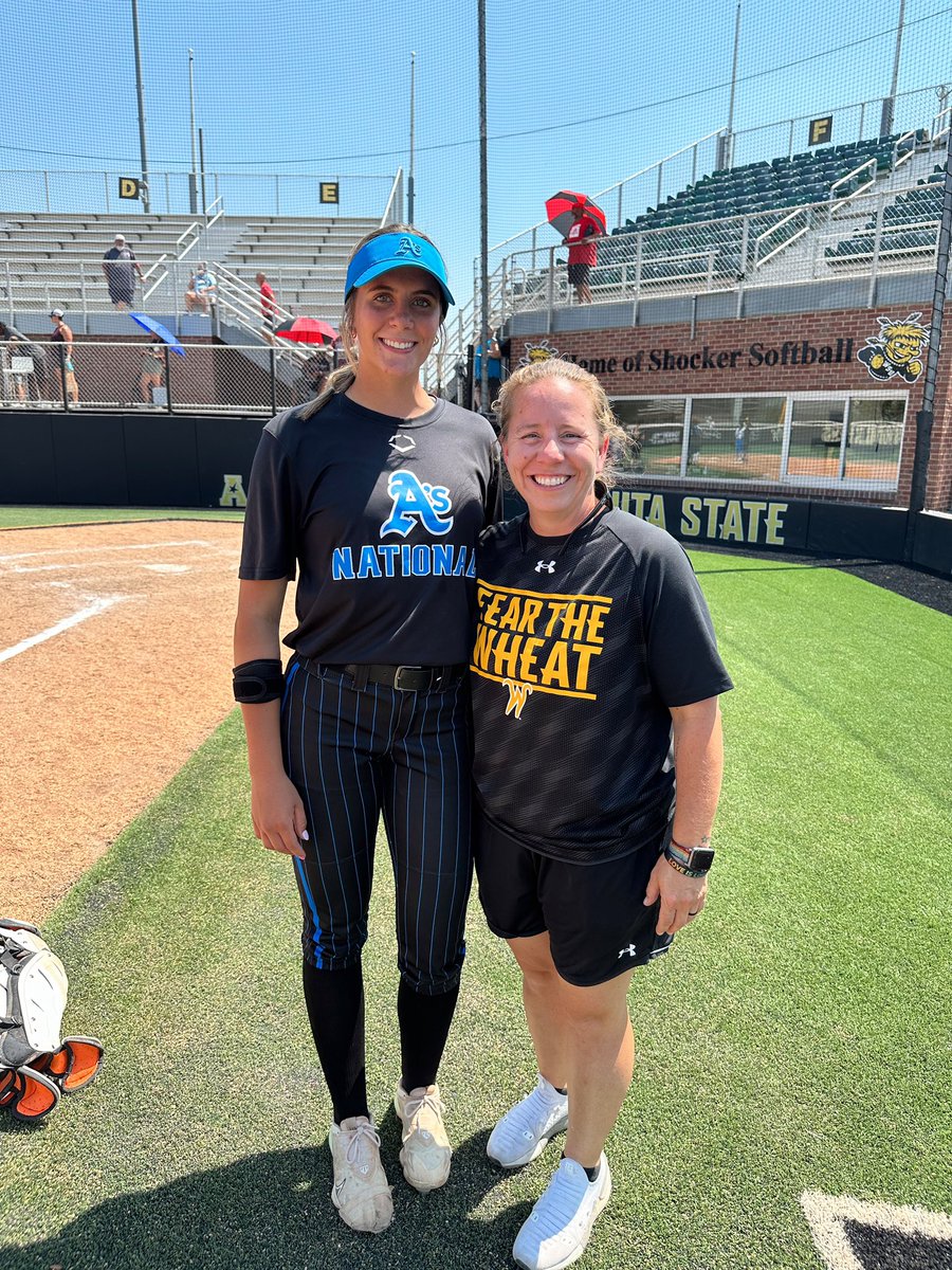 Avery Laird (@averylaird2405) on Twitter photo Had a great camp yesterday <a href="/GoShockers/">Go Shockers</a>!!! 🌾
<a href="/CoachBredbenner/">Kristi Bredbenner</a> <a href="/EastonHerring/">Easton Herring</a> <a href="/eeconomon/">Coach E</a> <a href="/CourtOliver24/">Courtney Oliver Elkins</a> <a href="/08AthleticsNat/">Oklahoma Athletics National Madden/Davis 16U</a> Had a great camp yesterday <a href="/GoShockers/">Go Shockers</a>!!! 🌾
<a href="/CoachBredbenner/">Kristi Bredbenner</a> <a href="/EastonHerring/">Easton Herring</a> <a href="/eeconomon/">Coach E</a> <a href="/CourtOliver24/">Courtney Oliver Elkins</a> <a href="/08AthleticsNat/">Oklahoma Athletics National Madden/Davis 16U</a>