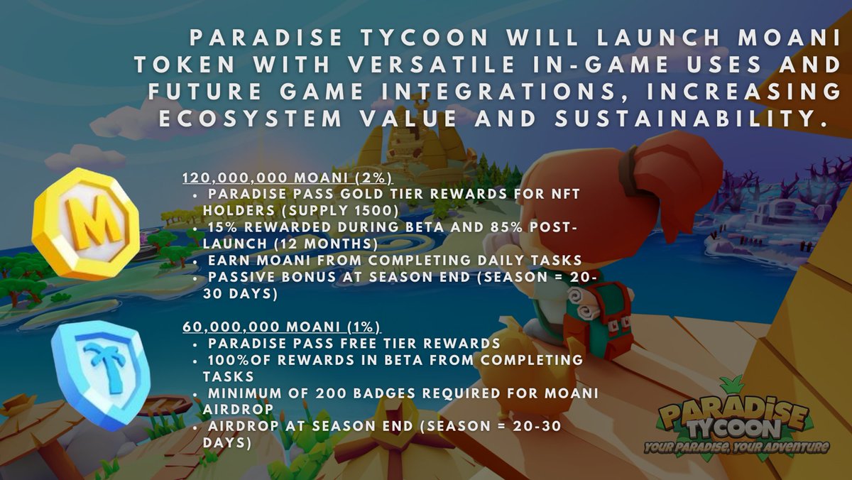 🍹CHAMBALERTS🍹 

I've been playing Paradise Tycoon in open beta, and it's seriously awesome! Here’s why I think you should join me in this game: 

The game is free to play, so there’s no reason not to give it a shot. Trust me, you’ll get hooked!

Upcoming Full Launch: The full