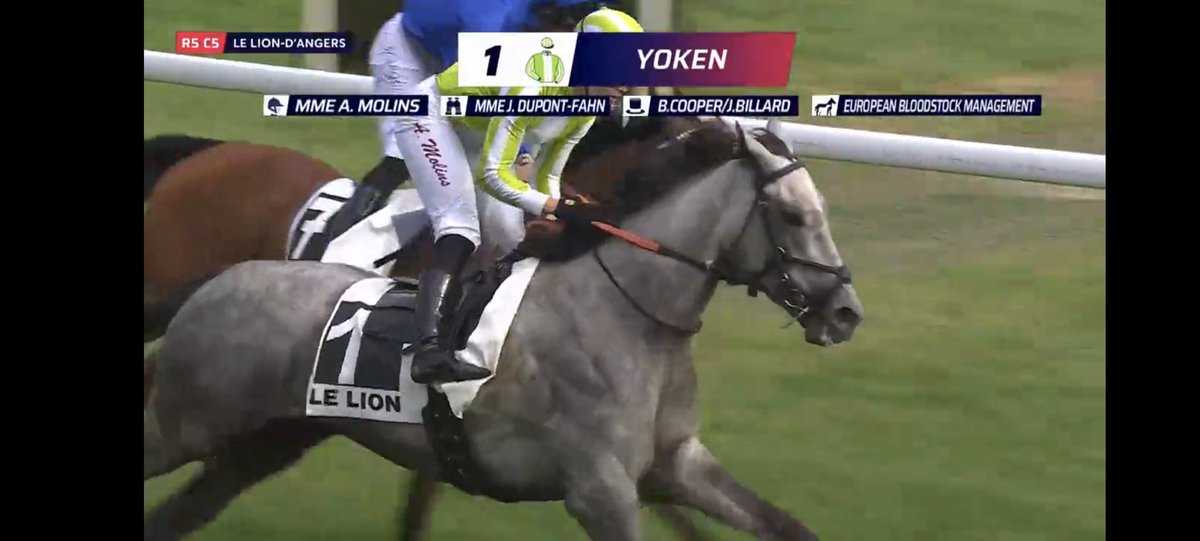 Winner # easy and stylish ## yoken ,
Thank you m'y team ## for a great bunch of Irish lads ...bought by  <a href="/DannyCo75831415/">DCBloodstock France</a> as a yearling in <a href="/InfoArqana/">ARQANA</a> ..🇨🇵 🇮🇪