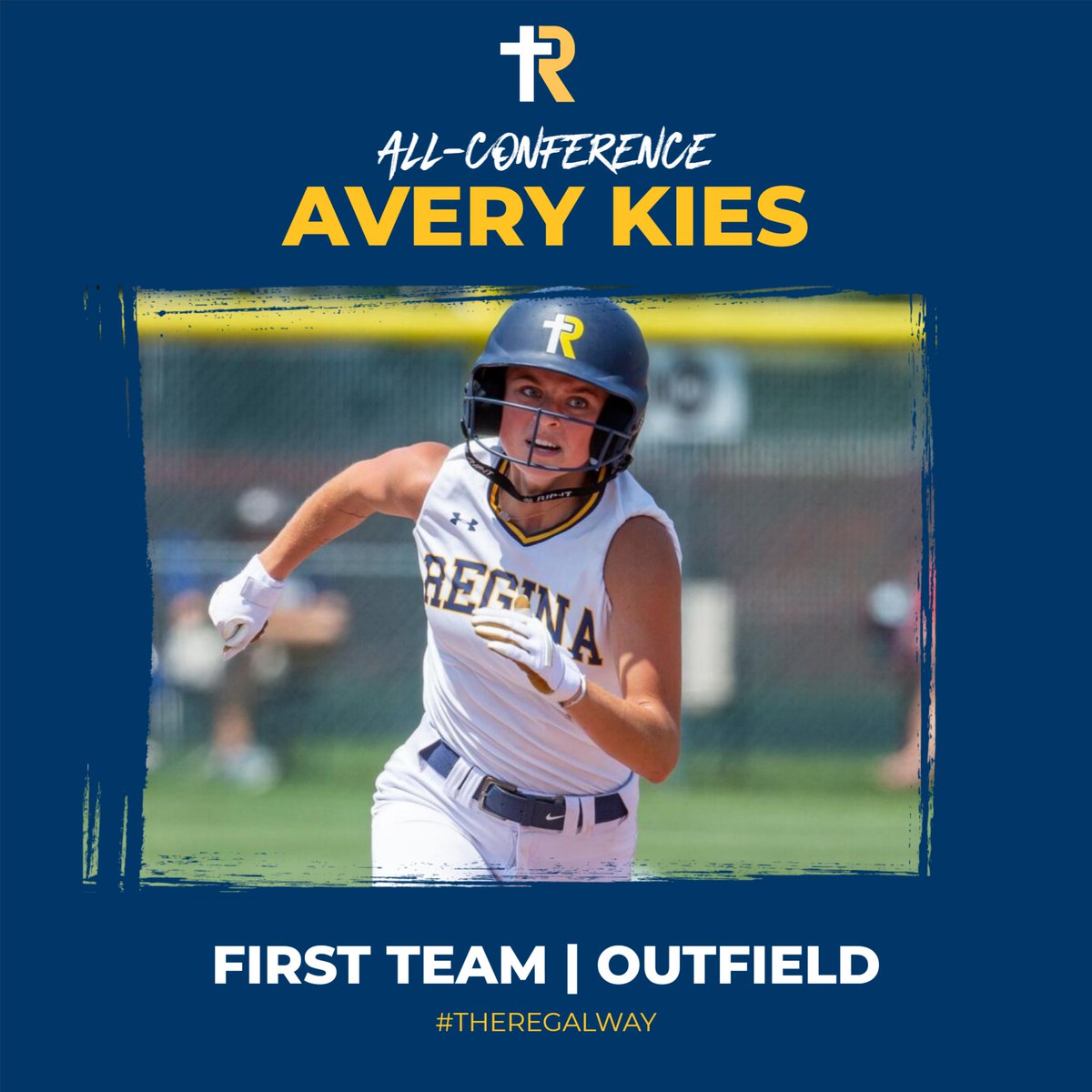 ReginaRegalsAD's tweet photo. Congratulations to our 1st team all conference softball players! 👑🥎 https://t.co/Wkm8em0FYx