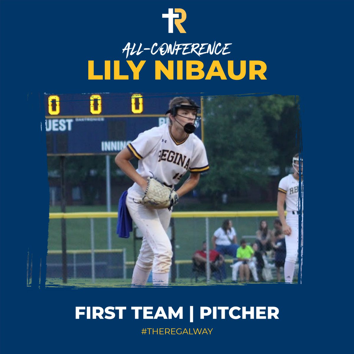 ReginaRegalsAD's tweet photo. Congratulations to our 1st team all conference softball players! 👑🥎 https://t.co/Wkm8em0FYx