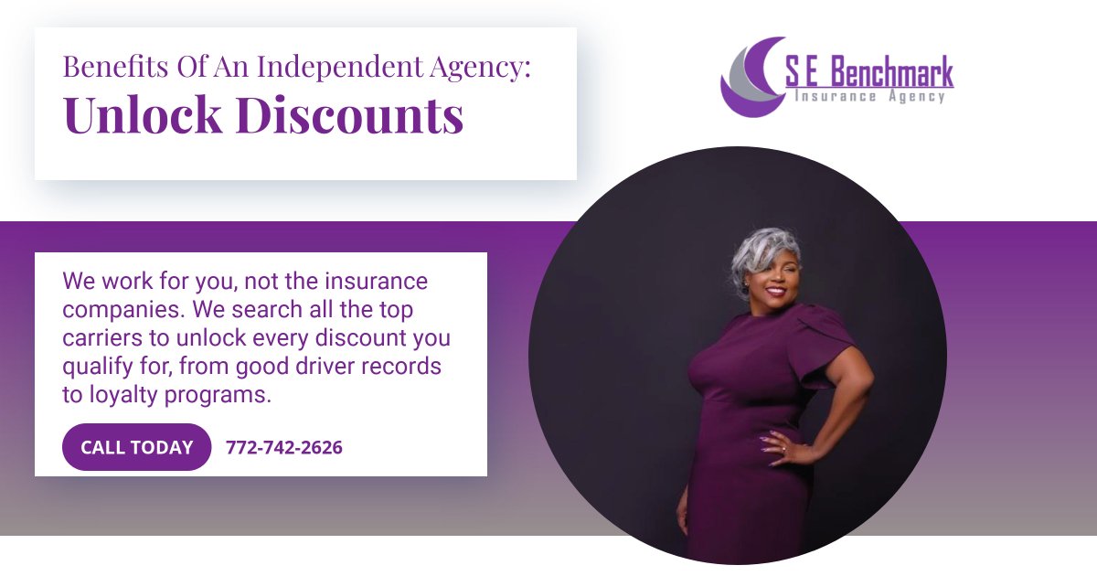 sebenchmark's tweet image. Since we work for you and NOT the insurance company, it's in our interest to find you the most discounts possible.