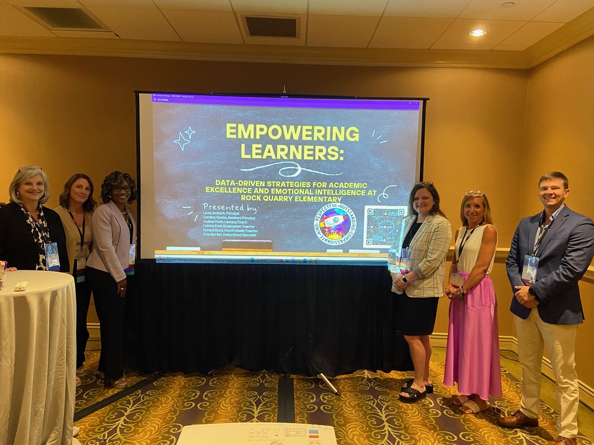 RQES rocked their presentation at #SREB! #TCSLeads