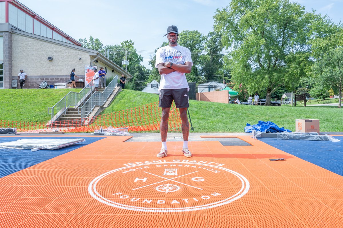 KABOOM! (@kaboom) on Twitter photo We’re thrilled to announce that KABOOM! has teamed up with NBA superstar <a href="/JeramiGrant/">Jerami Grant</a> and his foundation, <a href="/HourGenerationF/">Hour Generation Foundation</a>, <a href="/MNCPPC/">M-NCPPC</a>, and @PGParks to build a new playground at Palmer Park in Prince George’s County, MD!
📸: ©Maryland-National Capital Park and Planning Commission We’re thrilled to announce that KABOOM! has teamed up with NBA superstar <a href="/JeramiGrant/">Jerami Grant</a> and his foundation, <a href="/HourGenerationF/">Hour Generation Foundation</a>, <a href="/MNCPPC/">M-NCPPC</a>, and @PGParks to build a new playground at Palmer Park in Prince George’s County, MD!
📸: ©Maryland-National Capital Park and Planning Commission