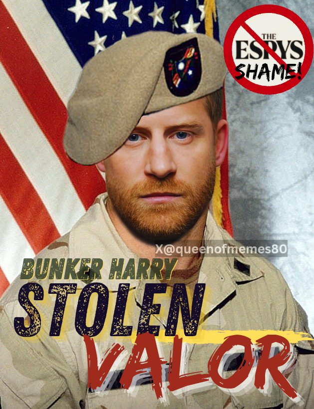 Today, as Harry receives the Pat Tillman Award, I couldn't be prouder of my ability to swindle this honor from someone more deserving. It's a true testament to our own integrity and entitlement. This act of stolen valor diminishes the sacrifice and dedication of true heroes like