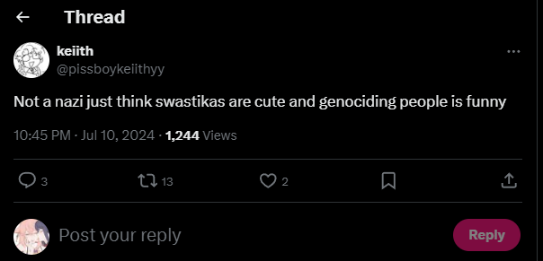 anticonsent's tweet image. hi oomfs u follow a nazi