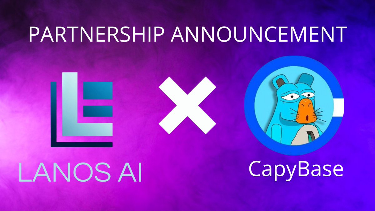 CapyBase x LanosAI

A new partnership with <a href="/Capy_base/">CapyBase</a>, the cutest CTO $CAPY on the <a href="/base/">Base</a> network. 

Enjoy instant message translation for your TG community!

Connect with us at lanos.ai

#AI #Translation #bots #Crypto