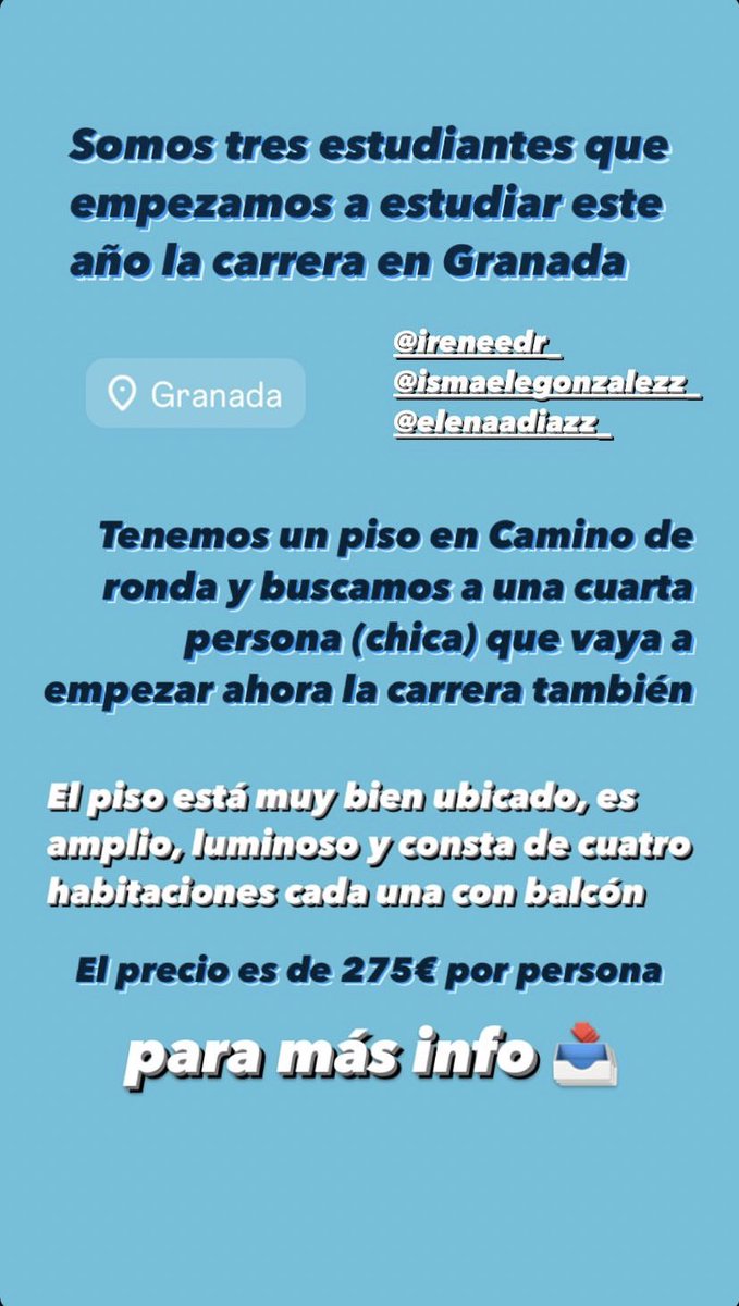 elenaadiazz_'s tweet photo. Compartir porfi😊 https://t.co/0QQJBZYRJg