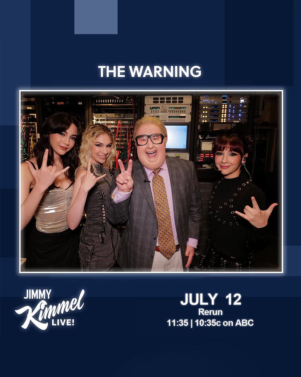 The Warning tweet media