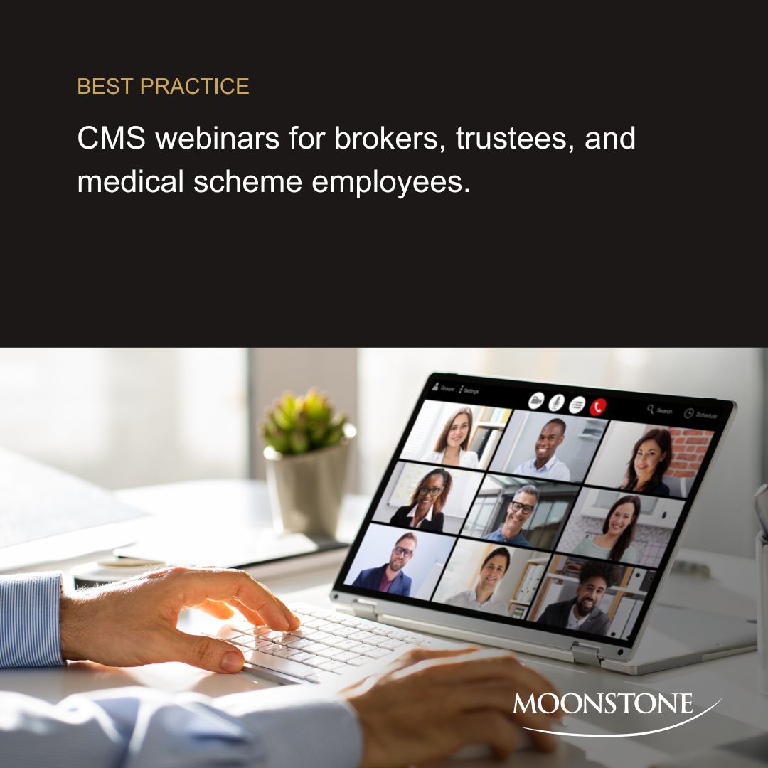 MoonstoneInfo's tweet image. CMS announces CPD-accredited training for healthcare brokers in August.

Click link below for more information &amp;amp; the registration link:
buff.ly/3zGoKYH 
Share for awareness!

#brokers #CouncilforMedicalSchemes #induction #medicalschemes #MedicalSchemesAct