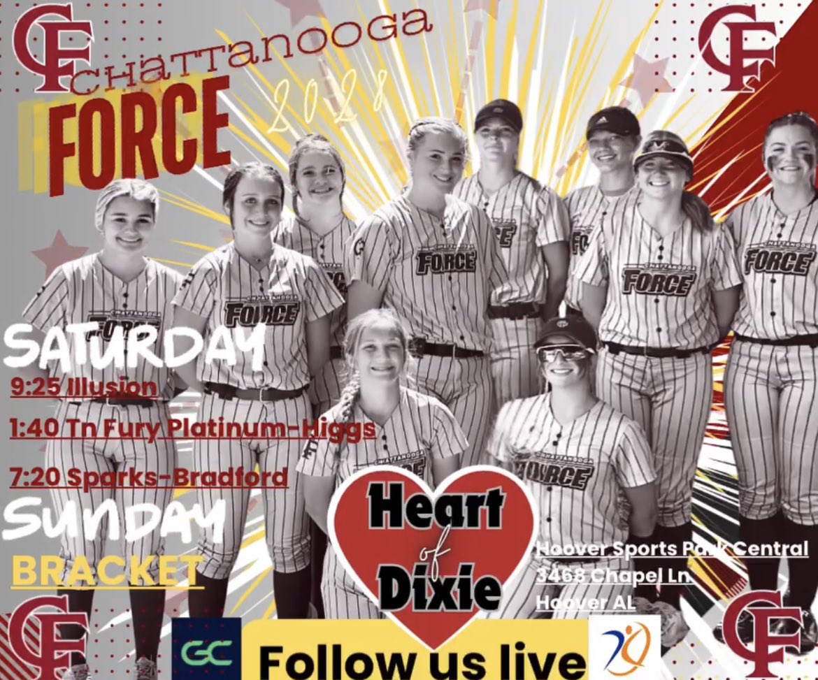 lexi monroe (@leximonroe0505) on Twitter photo Heading to Hoover, AL this weekend in the Heart of Dixie Exposure Tournament. #chattanoogaforce2028 <a href="/NSR_Softball/">NSR_Softball</a> <a href="/RoaneStSoftball/">Roane State Softball</a> <a href="/JURoyalsSB/">Johnson University Softball</a> <a href="/coachmass2214/">coachmass</a> <a href="/amanda_daneker/">Amanda Daneker-McMahon</a> #5 Heading to Hoover, AL this weekend in the Heart of Dixie Exposure Tournament. #chattanoogaforce2028 <a href="/NSR_Softball/">NSR_Softball</a> <a href="/RoaneStSoftball/">Roane State Softball</a> <a href="/JURoyalsSB/">Johnson University Softball</a> <a href="/coachmass2214/">coachmass</a> <a href="/amanda_daneker/">Amanda Daneker-McMahon</a> #5