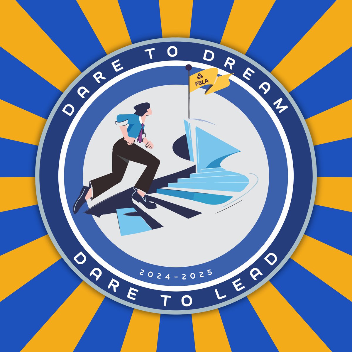 Announcing your 2024-25 FBLA National Theme: Dare to Dream, Dare to Lead!

Special thanks to Maddie Bailey from Grant Union High School in Oregon for submitting the winning theme and design inspiration to our FBLA Week contest last February!