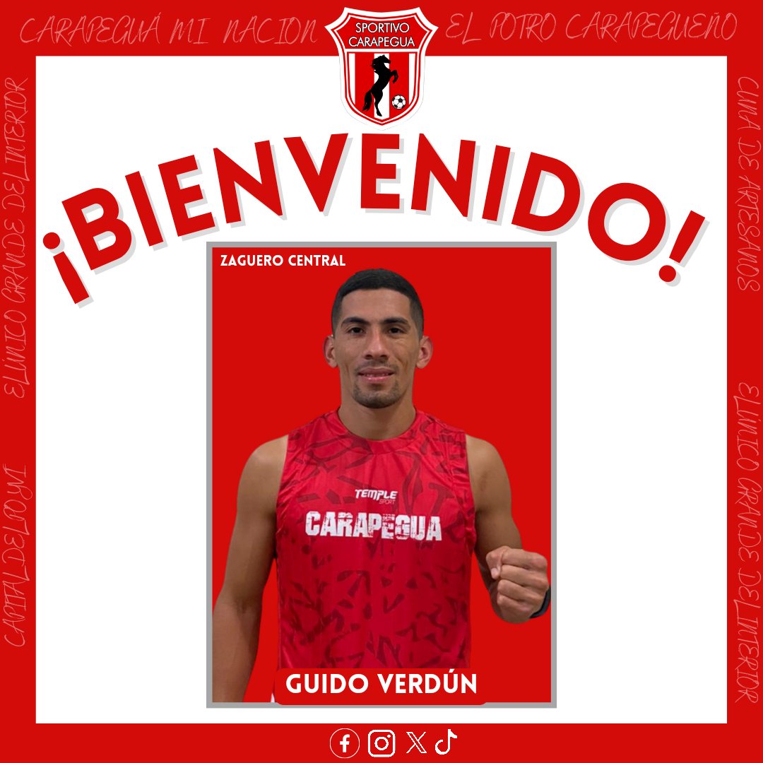 OFICIAL | <a href="/guido_verdun/">Guido Verdun</a> está de vuelta 🫡🐎⚪️🔴

↪️ Proveniente de @sanlorenzo1930_ 

#vamosportodo🐎⚪️🔴