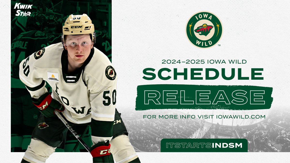 ICYMI: The 24/25 schedule is now out!🏒

Check out the full schedule👇
🔗: pulse.ly/lmpnyvadpb
