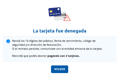 MattyJV61's tweet photo. @carrefourarg no me deja hacer compras la pagina. ponga la tarjeta que ponga (incluso la tarjeta carrefour credito) me dice que revise los datos como si la hubiese ingresado mal incluso si intento usar una tarjeta con la que ya compre en el pasado y quedo guardada en la pagina https://t.co/cmBffwGk0S