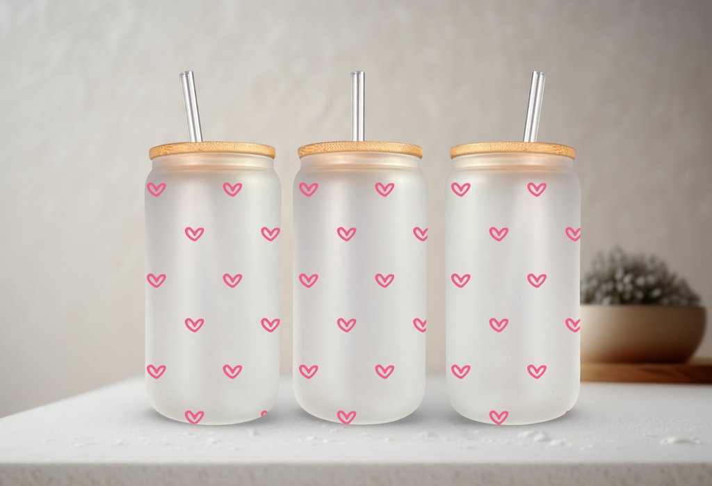 sks_designs's tweet photo. Tiny Hearts | 20 oz Frosted Glass Libbey Can Glass with Bamboo Lid &amp; Straw
https://t.co/eK3PEaM4hl
.
.
.
#teckwrapcrafts #cricutcrafts #cricutmade #silhouettecameo #silhouettecrafts #silhouettemade #libbeyglassware #vinylwraps https://t.co/KkEWWmE2Ud