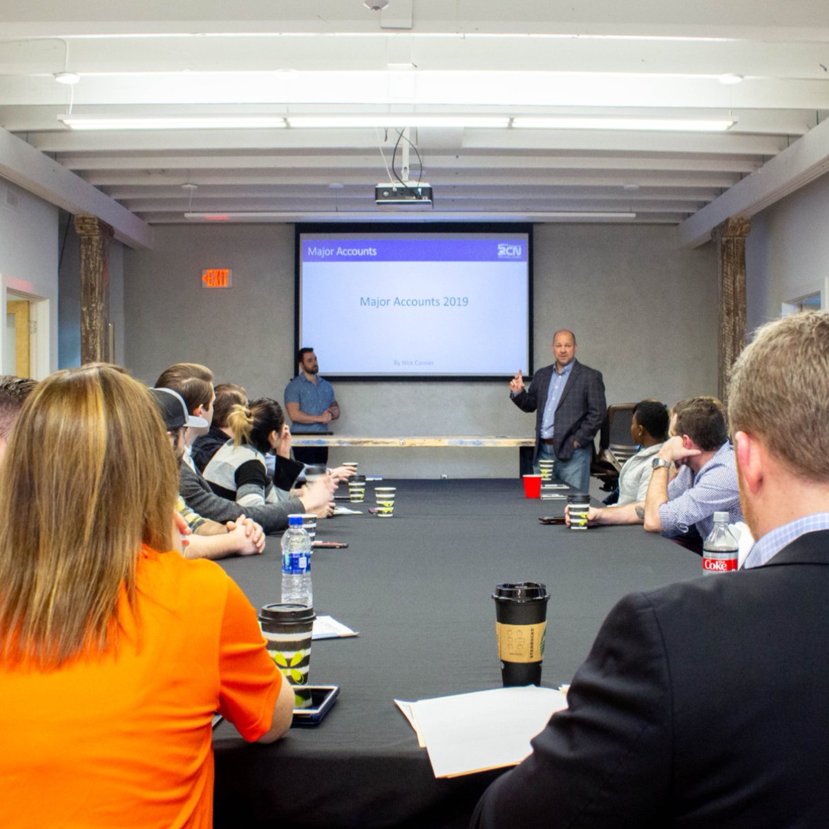 Throwback Thursday 🎉

With our Q3 CKO coming up next week we thought it would be fun to throw it back to Q1 CKO 2019! See any familiar faces?

Geoff Yearack | Nick Conner