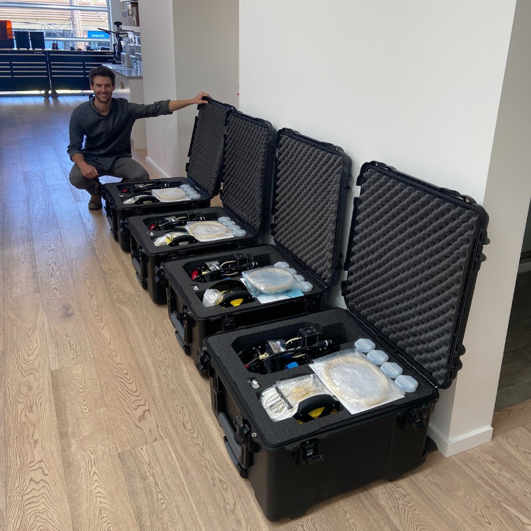 We're thrilled to ship the Ascension #environmentalDNA sampling instrument to <a href="/oceanx/">OceanX</a> this week and to <a href="/UW/">University of Washington</a> and <a href="/NOAA/">NOAA</a> for their #eDNA and #biodiversity research collaboration. Get ready, they're coming! 

#bluetech #oceantech #newtech #cleantech