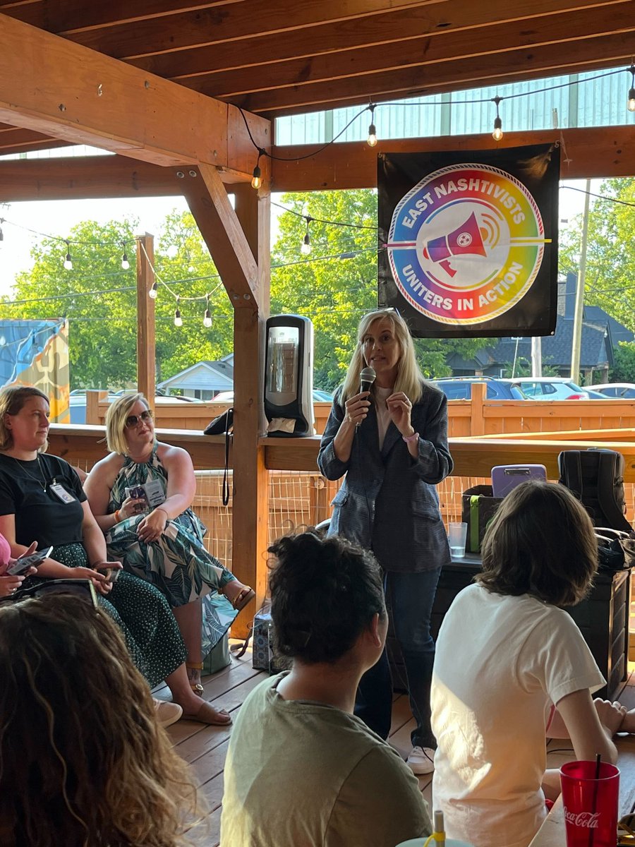 nashtivists's tweet photo. Great turnout again at our meeting last night! Thanks again to @eastnashbeer for hosting, @TNAdvocatesPP for the pizza, to all our candidates and to our attendees who addressed all 99 post cards to unregistered voters for @NWPCTN! You all rock! #UnitersInAction https://t.co/zgkiRQHRjI